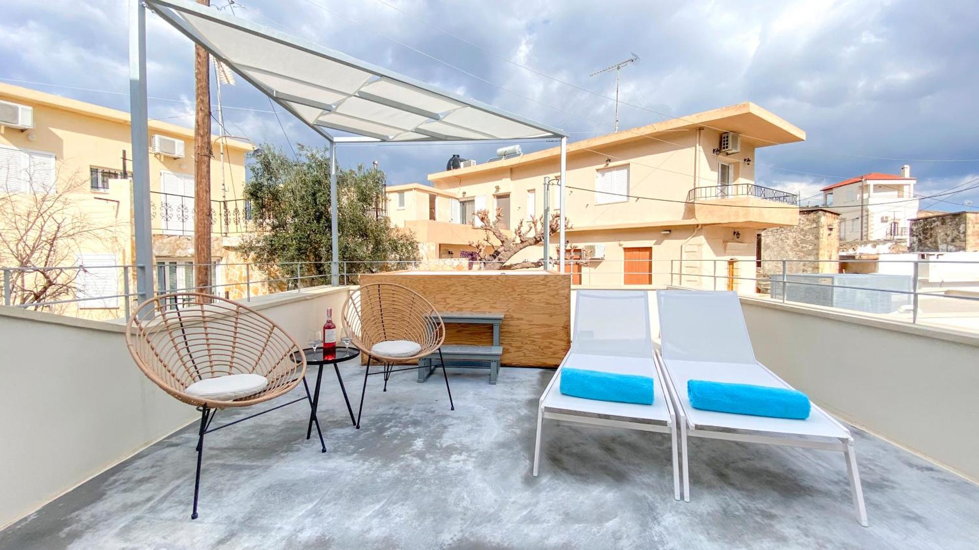 Sun Stone Villas Chania  Eksteriør billede