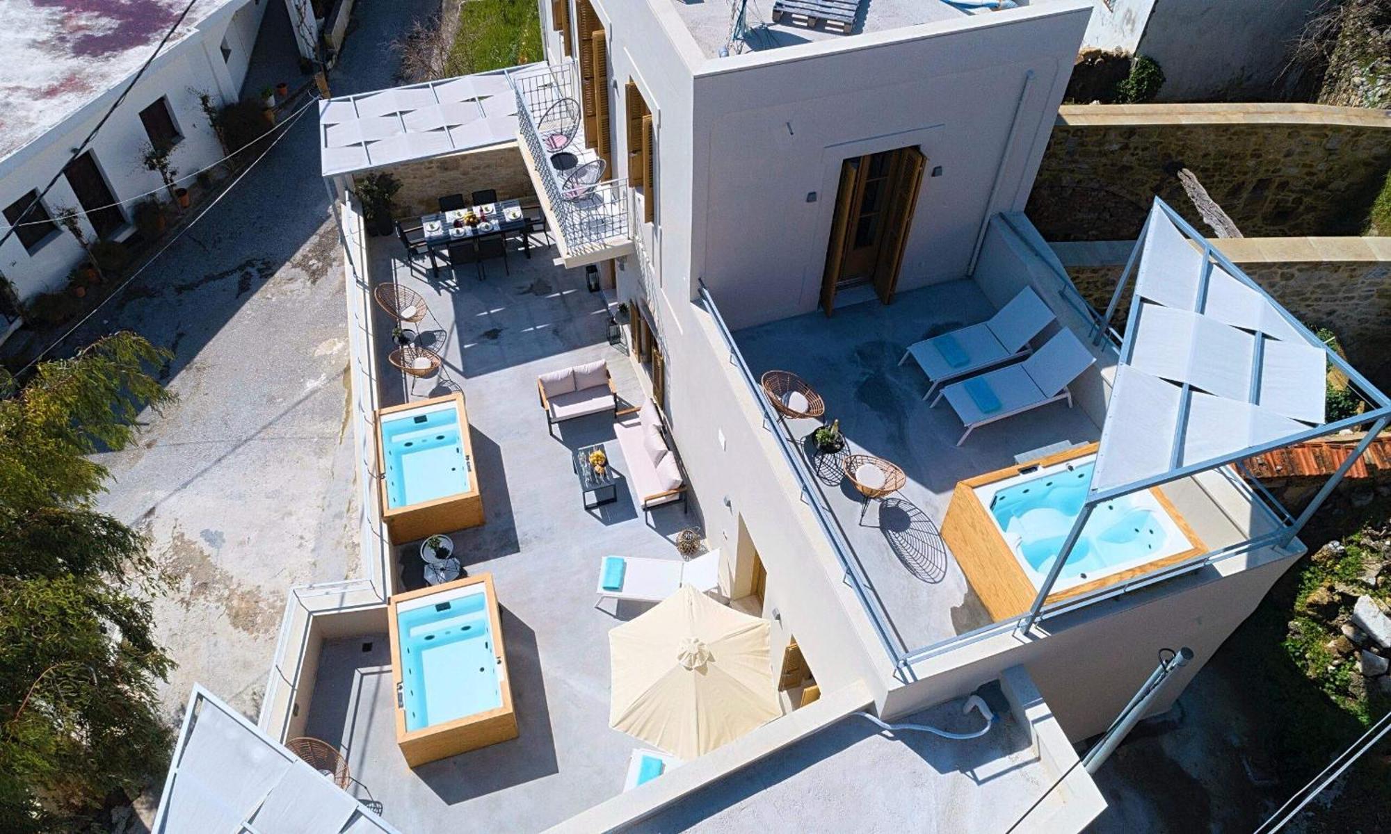 Sun Stone Villas Chania  Eksteriør billede