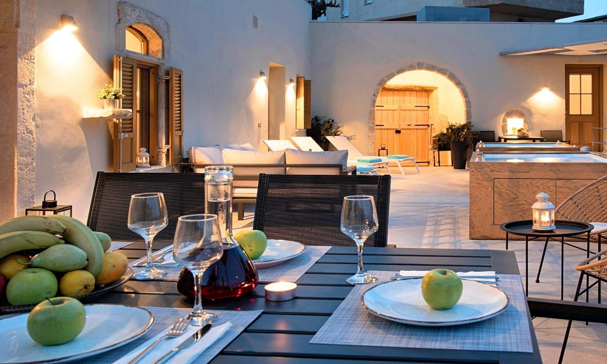Sun Stone Villas Chania  Eksteriør billede