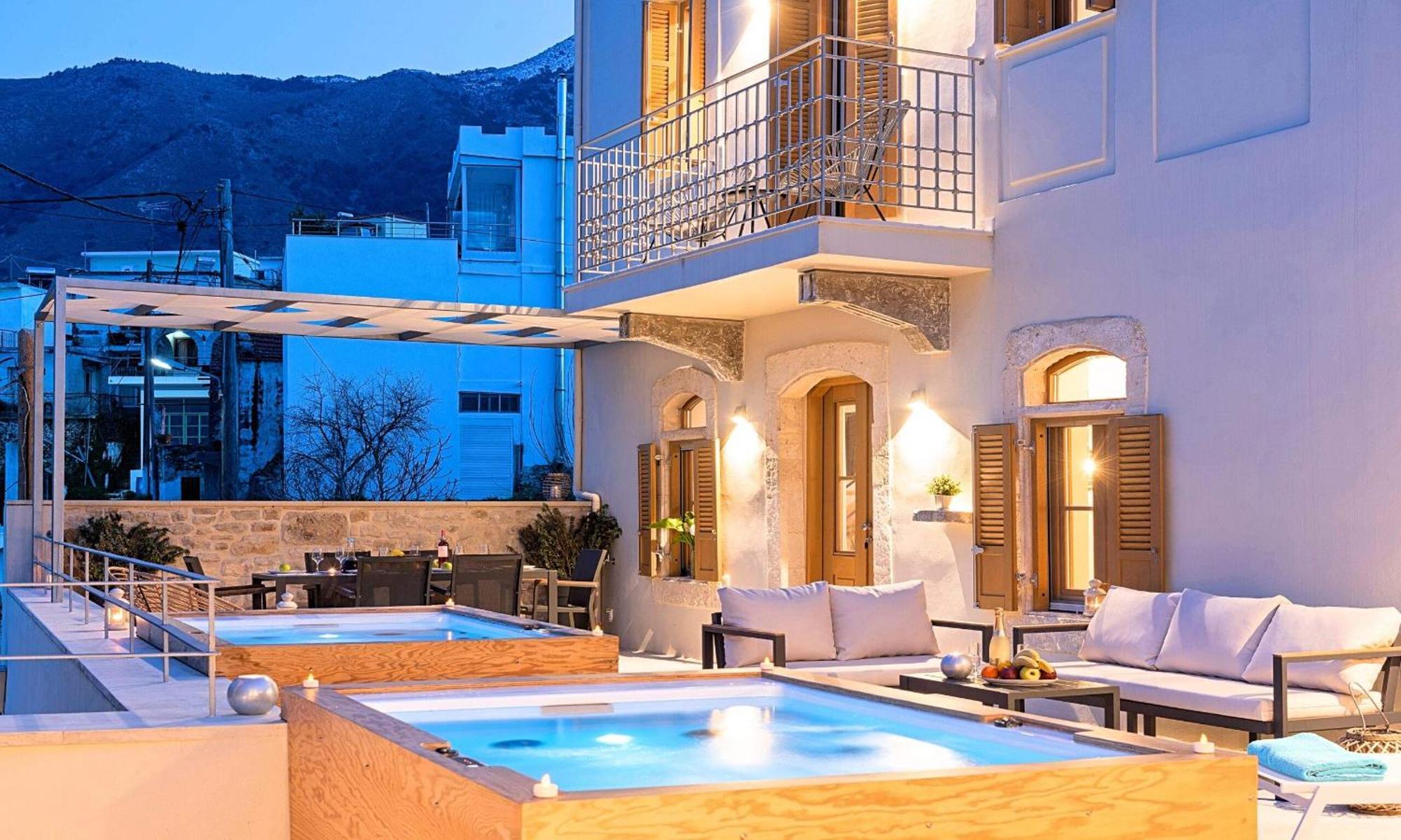 Sun Stone Villas Chania  Eksteriør billede